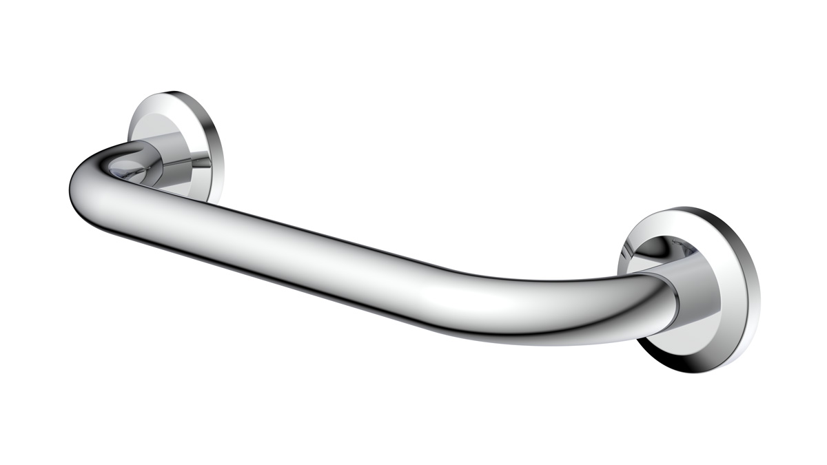 Schutte London badgreep 30cm chroom