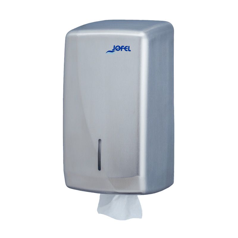 Jofel Jofel Futura zig-zag toilet-tissuedispenser - RVS Prijs € 89.00